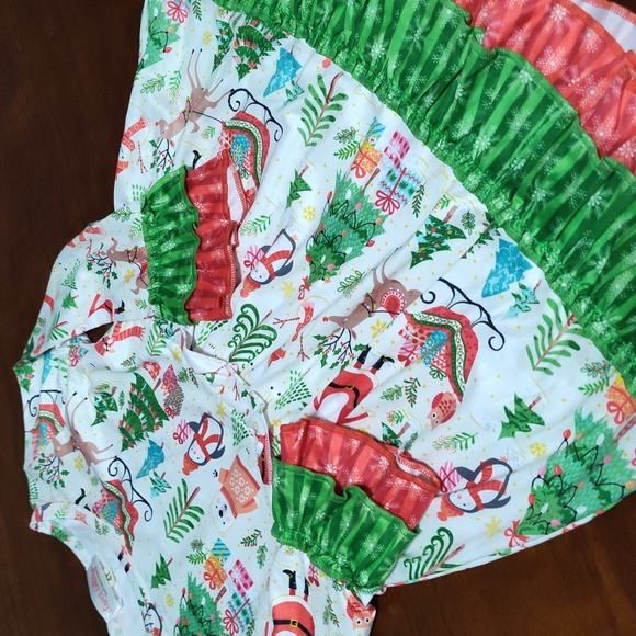 Christmas dress size 4t - Picture 3 of 4
